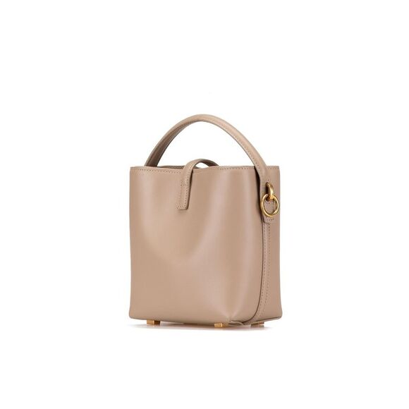 Pre Loved Saint Laurent Mini Le 37 Bucket Bag Women Brown - Picture 2 of 8